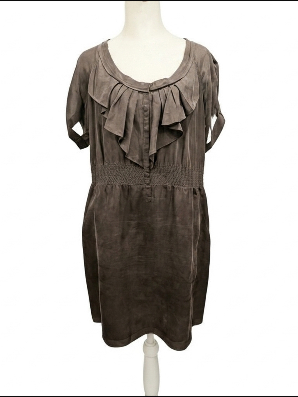 100% Silk Lightweight Little Black Dress